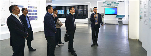 蜀山區(qū)委常委、區(qū)政府黨組副書(shū)記劉智一行蒞臨中水三立調(diào)研指導(dǎo)