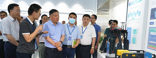 安徽省生態(tài)環(huán)境廳黨組書記、廳長賀澤群帶隊到中水三立調(diào)研指導